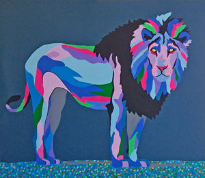 He wore the sky in his mane